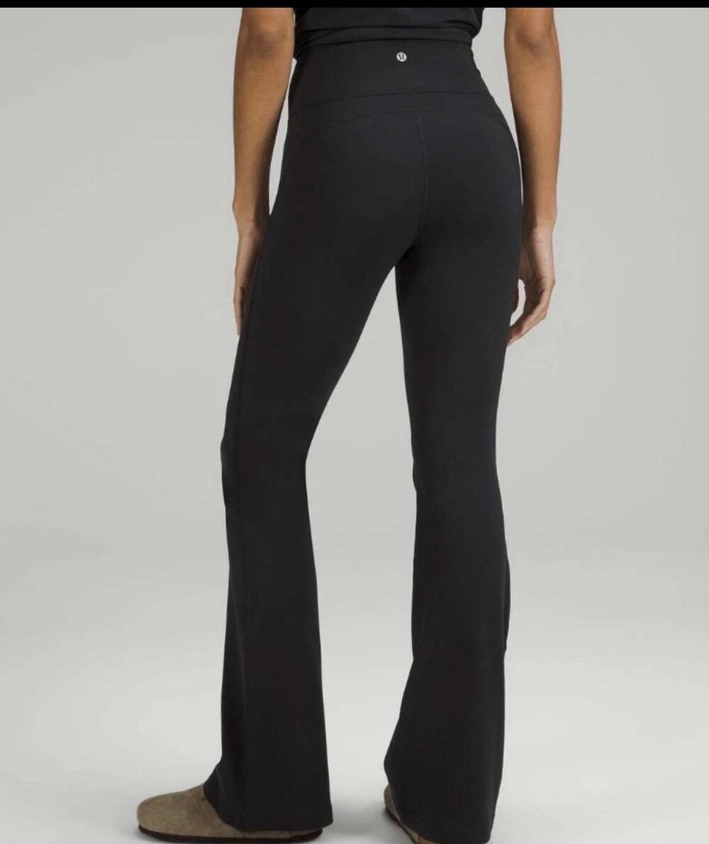 Lululemon black flare leggings